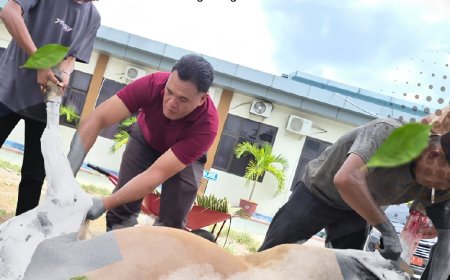 Kantah Kota Palu Laksanakan Penyembelihan dan Pembagian Daging Kurban
