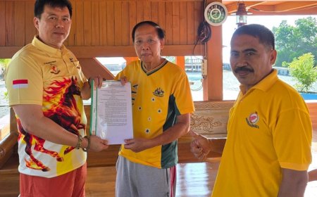 Ketua STI Sulteng Terbitkan SK Lima Pengurus STI Kota dan Kabupaten