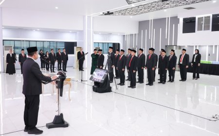 Lantik 130 Pejabat, Menteri ATR/Kepala BPN: Berikan Manfaat dan Pelayanan yang Adil bagi Masyarakat