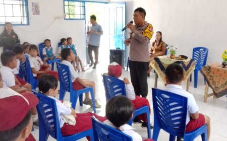 Polsek Lore Selatan Gencar Sosialisasi Bahaya Bullying di Sekolah Dasar