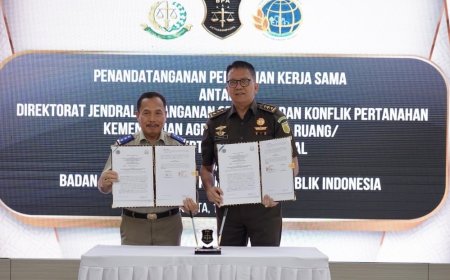 Kementerian ATR/BPN dan Kejaksaan Agung Perkuat Pengamanan Aset untuk Pulihkan Hak Korban dan Kerugian Negara