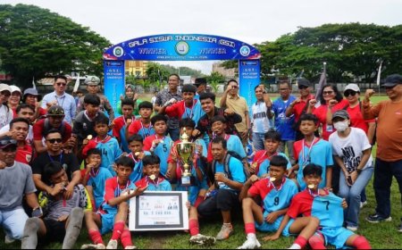 Wabup Poso Tutup GSI Tingkat SMP 2026: Rayon 6 Pattimura  Raih Juara Pertama