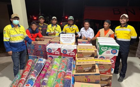 PT CPM Hadir Ringankan Beban Warga Terdampak Bencana Sigi