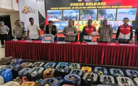Polresta Banjarmasin Ungkap Modus SPBU Tutup Jual Pertalite Subsidi