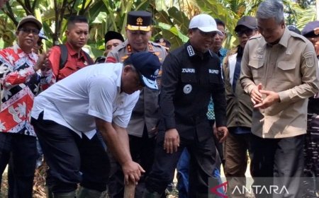 Menteri LH Bangun Sekat Kanal di Kuala Kampar Untuk Mitigasi Karhutla