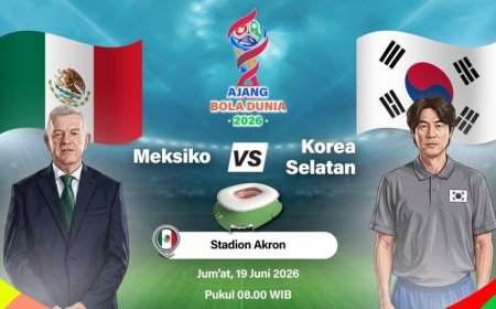 Besok Pagi, Meksiko vs Korsel: Berebut Kendali Grup A