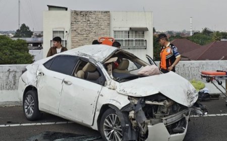 Delapan Orang Terluka Akibat Kecelakaan Beruntun di Tol Becakayu