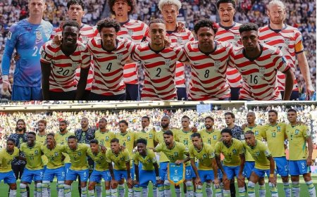 Klasemen Piala Dunia: Amerika Serikat dan Brasil Ada di Puncak