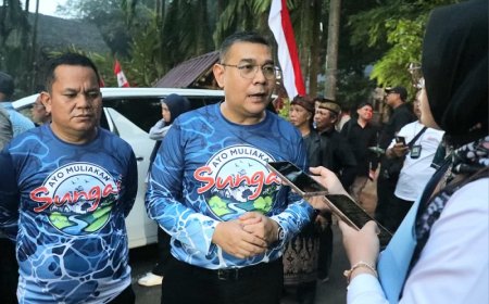 Hadiri Gerakan Nasional “AYO Muliakan Sungai”, Wamen Ossy: Memuliakan Sungai Berarti Memuliakan Negara
