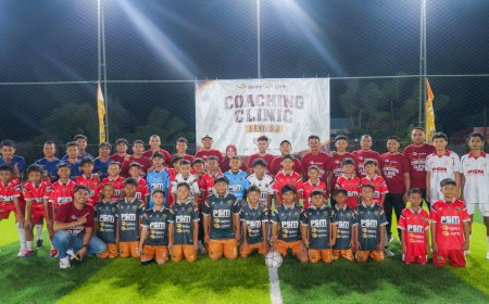 Ketiga Kalinya, PT CPM Gelar Coaching Clinic Sepak Bola Gratis untuk Anak Lingkar Tambang di Palu