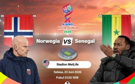 Susunan Pemain Norwegia Vs Senegal: Adu Tajam Lini Depan