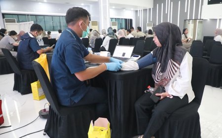 Kementerian ATR/BPN Gelar Cek Kesehatan Gratis, Pegawai Sambut Positif untuk Deteksi Dini Penyakit