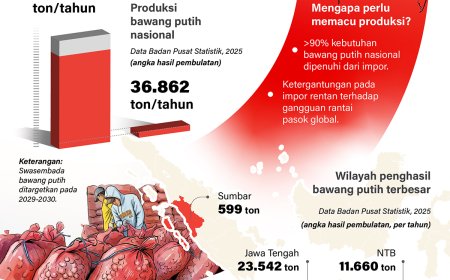 Ikhtiar Lepas Dari Impor Bawang Putih