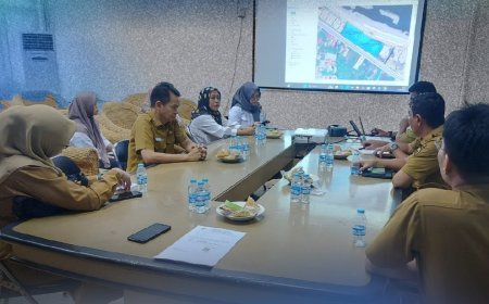 Koordinasi Pemanfaatan Tanah Eks Kantor Pariwisata Kota Palu