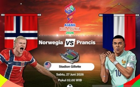 Norwegia Vs Prancis: Duel Para Calon Peraih Sepatu Emas