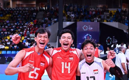 Timnas Voli Indonesia Juara AVC Men's Cup 2026