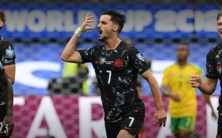 Tundukkan Afrika Selatan 0-1, Kanada Timnas Pertama Lolos Ke 16 Besar