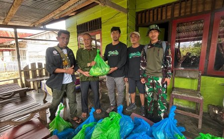 Komunitas Jurnalis TAMEME Salurkan Bantuan untuk Korban Gempa