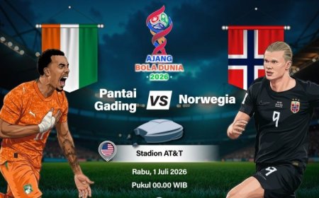 Norwegia vs Pantai Gading: Haaland Faktor Tumbang Tidaknya Si Gajah
