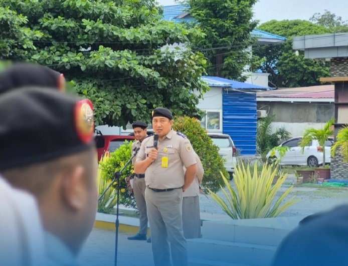 Apel Pagi Kantor Pertanahan Kota Palu: Penguatan Disiplin, Pelayanan dan Penyelesaian Tunggakan PDDM