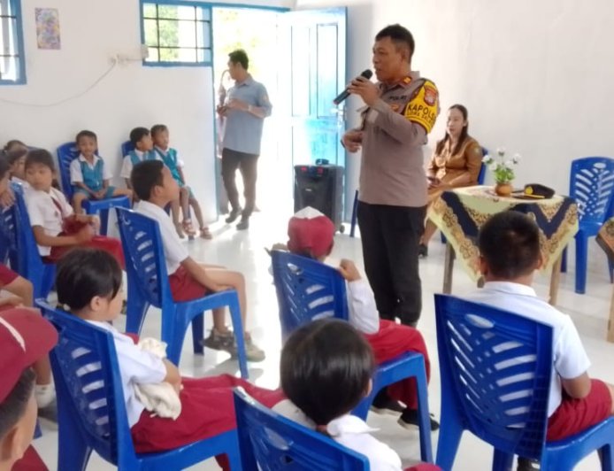 Polsek Lore Selatan Gencar Sosialisasi Bahaya Bullying di Sekolah Dasar