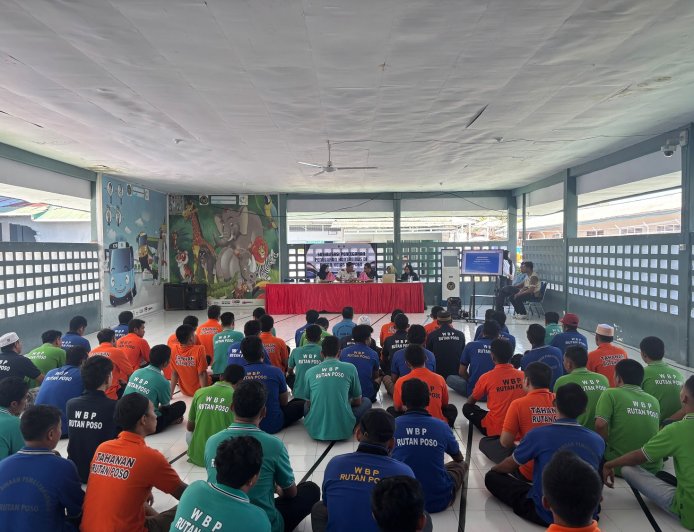 Warga Binaan Diedukasi Soal Pencegahan Hantavirus