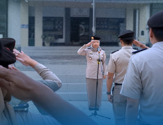 Apel Pagi Kantah Kota Palu: Disiplin Kerja, Pelayanan Prima, dan Percepatan Program Strategis Nasional