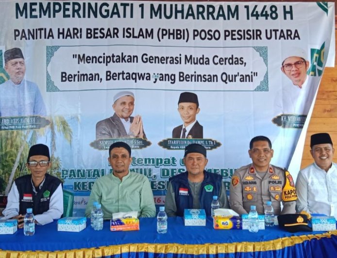 PHBI Poso Pesisir Utara-Tim YKBW Khitanan Massal Sambut 1 Muharram