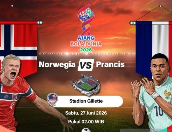 Norwegia Vs Prancis: Duel Para Calon Peraih Sepatu Emas