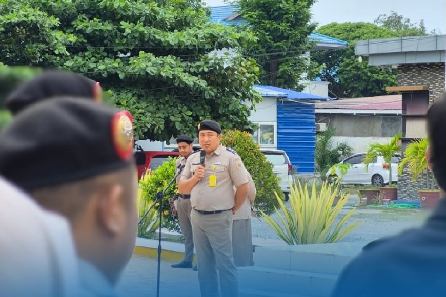 Apel Pagi Kantor Pertanahan Kota Palu: Penguatan Disiplin, Pelayanan dan Penyelesaian Tunggakan PDDM