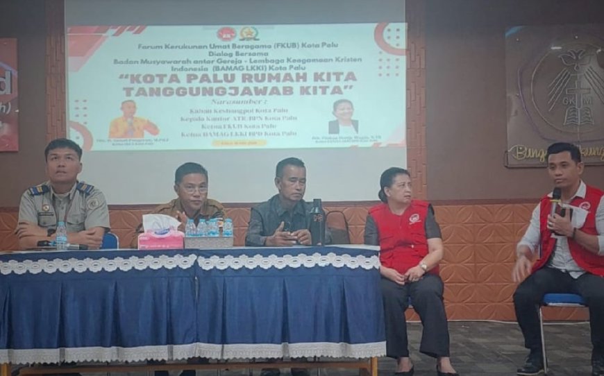 Kantah Kota Palu Hadiri Dialog FKUB Bahas Penguatan Kerukunan dan Legalitas Tanah Ibadah