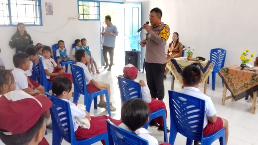 Polsek Lore Selatan Gencar Sosialisasi Bahaya Bullying di Sekolah Dasar