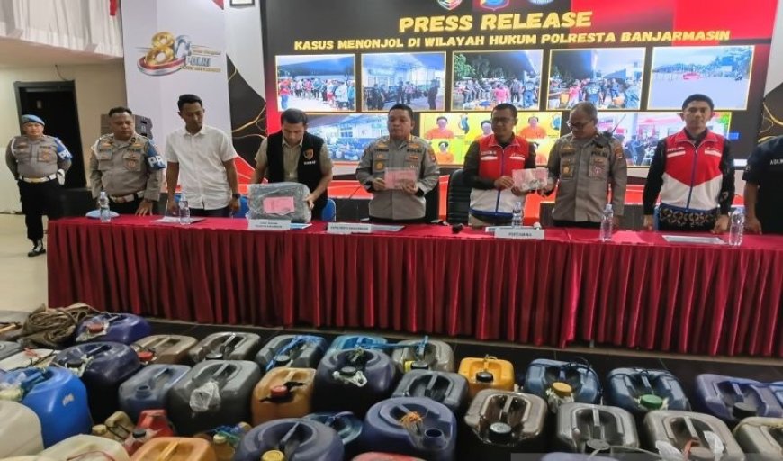 Polresta Banjarmasin Ungkap Modus SPBU Tutup Jual Pertalite Subsidi