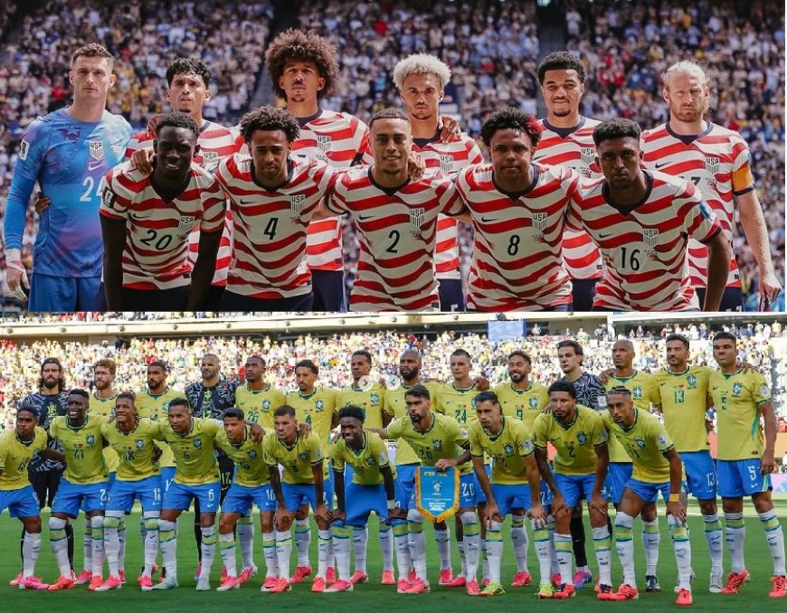 Klasemen Piala Dunia: Amerika Serikat dan Brasil Ada di Puncak