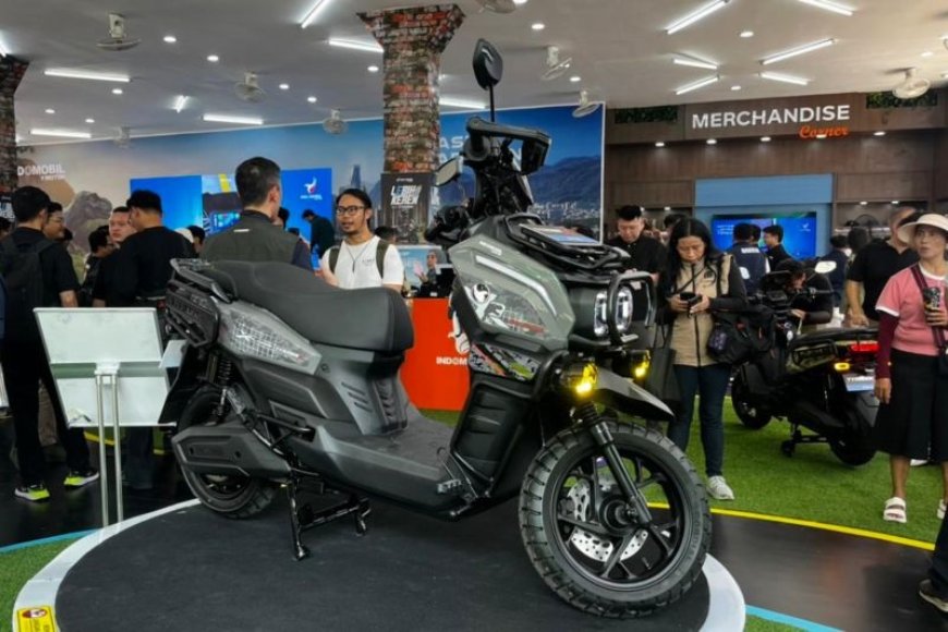 Indomobil eMotor Luncurkan Motor listrik Tyranno X di Jakarta Fair