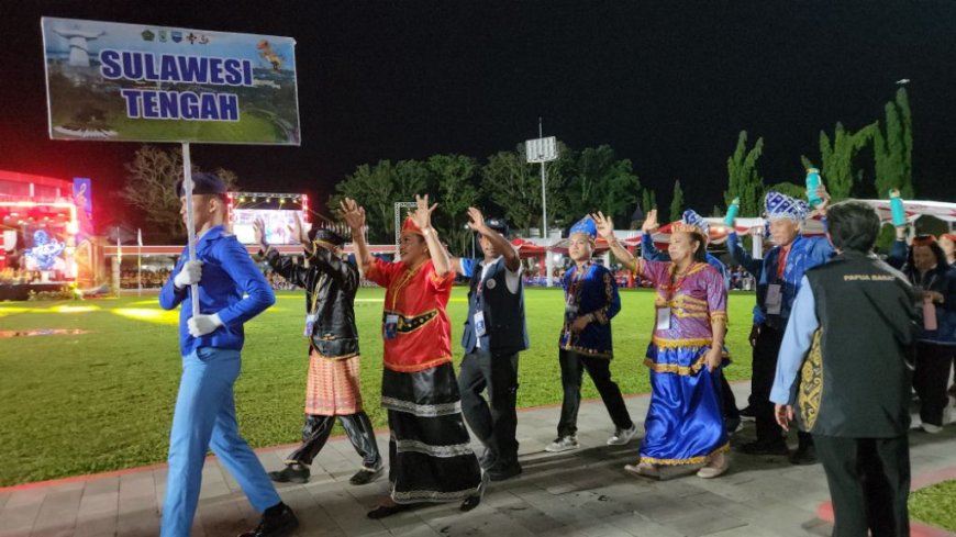 Wapres Gibran Buka PESPARAWI Manokwari, Kontingen Sulteng Targetkan Hasil Maksimal