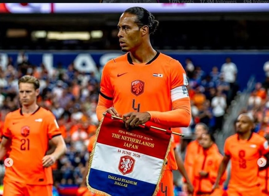 Usai Bantai Swedia, Ini Pesan Van Dijk Untuk Timnas Belanda