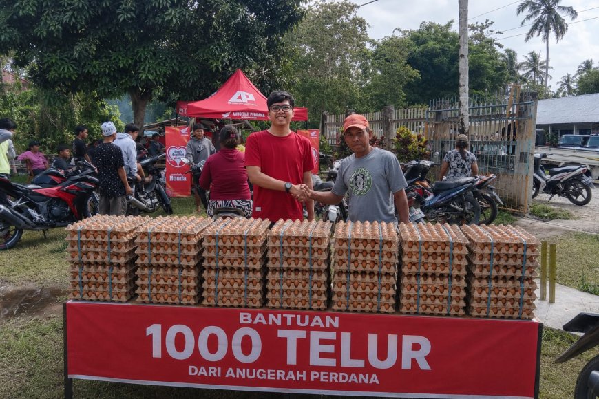 Honda Sulteng Peduli Korban Gempa Sigi