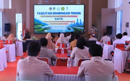 Kantor Pertanahan Kota Palu Ikut Fasilitasi Bimtek KKPR