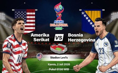 Amerika Serikat vs Bosnia dan Herzegovina: Lanjutkan Tuah Tuan Rumah