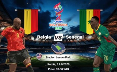 Belgia vs Senegal: Pengalaman Jadi Penentu