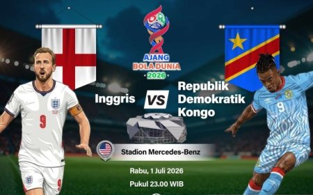 Inggris vs Kongo: Lagi-lagi Laga Berat Sebelah