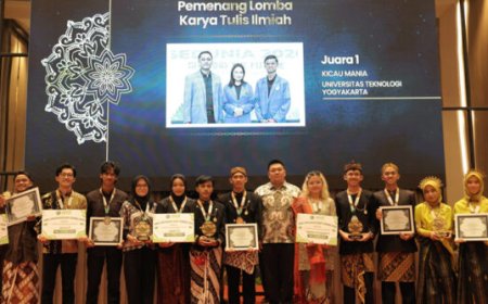 Karya Limiah Mahasiswa UTY Juara Pertama LKTI Nasional Yang Digelar IMIP 2026