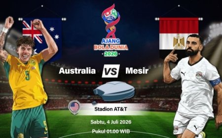 Australia vs Mesir: Pragmatisme Yang Bisa Selamatkan Wajah Asia