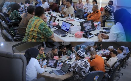 Kantah Kota Palu Ikuti Ekspose Hasil Pemeriksaan Kinerja oleh Irjen Kementerian ATR/BPN