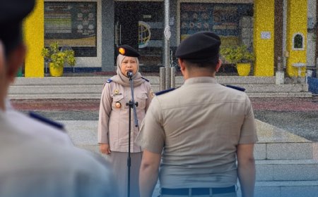 Kantah Kota Palu Apel Pagi, Tekankan Pentingnya Jaga Disipilin