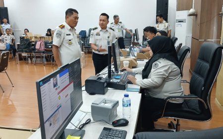 Persiapan Penerbangan Internasional, Imigrasi Konfigurasi 10 Perangkat Pemeriksaan di Palu
