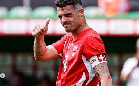 Granit Xhaka: Sebuah Kehormatan Bisa Bermain Melawan Messi