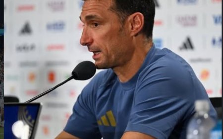 Scaloni Anggap Inggris-Argentina di Semifinal Sebatas Laga Sepak Bola