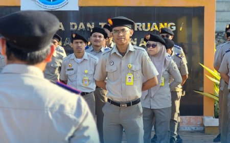 Kepala Kantah Palu Pimpin Apel, Ajak Seluruh Jajaran Tingkatkan Disiplin